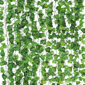 98 Feet Fake Ivy Leaves Artificial Ivy Garland Greenery Garlands Fake Hanging Plant Vine for Bedroom Wall Decor Wedding Party Room Astethic Stuff 98 Feet Fake Ivy Leaves Artificial Ivy Garland Greenery Garlands Fake Hanging Plant Vine for Bedroom Wall Decor Wedding Party Room Astethic Stuff