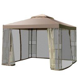 10' x 10' Awning Patio Screw-free Structure Canopy Tent 10' x 10' Awning Patio Screw-free Structure Canopy Tent